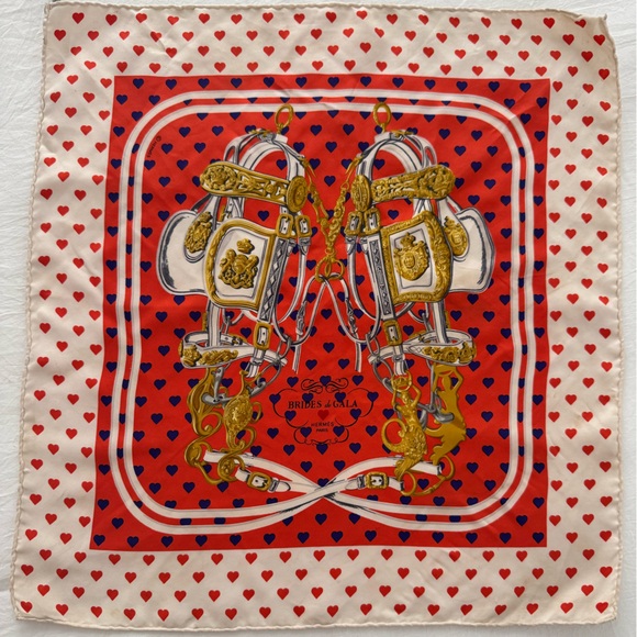 Limited Edition Valentines Day Hermès “Brides de Gala” Heart